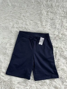THE CHILDREN’s Place Girl’s Uniform Blue Shorts Size 7-8 Medium - Picture 1 of 4