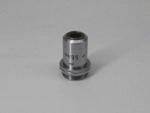 Objetivo de microscopio Leitz Wetzlar 5,6x / 0,15 RMSthread raro #RP15 - Imagen 1 de 4