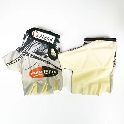 TVM FARM FRITES HANDSCHUHE PALMO RESISTANT CYCLING VINTAGE TEAM FARM FRITES CYCLING GLOVES LARGE