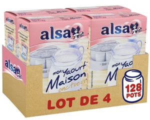 *Lot of 4* ALSA My Homemade Yogurt SILIGHT Lactic Ferments (128 Jars) - Picture 1 of 3