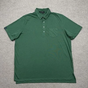 Ralph Lauren RLX Mens Polo Shirt Green XL Short Sleeve Golf Performance Adults - Picture 1 of 8