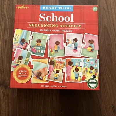 Ready to Go Puzzle - School. Sequencing Activity To Help Kids Learn - Image 1 of 4
