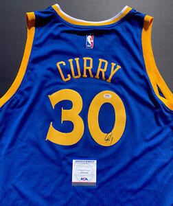 Stephen Curry Signed Autographed Golden State Warriors Replica Jersey Psa/Dna