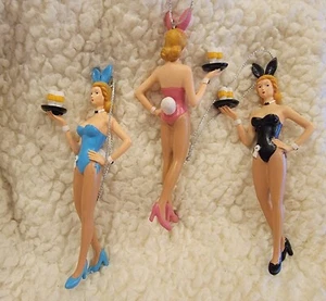 PLAYBOY CONEJITO ADORNO NAVIDEÑO VACACIONES edición limitada. DISFRAZ AZUL - Imagen 1 de 7