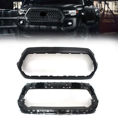Parrilla superior marco exterior envolvente y soporte para Toyota Tacoma 2016-2022 Foto 1 de 4