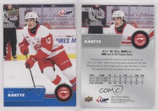 2021-22 Upper Deck CHL Blue Tye Kartye #182