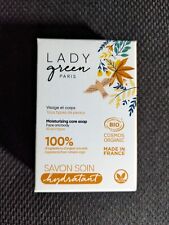 Lady Green Paris Moisturizing Care Soap, feste Gesichtsreinigung, 100 g - *NEU*