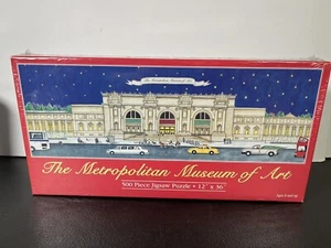 Rompecabezas Museo Metropolitano de Arte 500 piezas 12 x 36 Nueva York NUEVO Sellado - Imagen 1 de 4