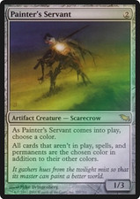1x Painter's Servant-NM/Celebrity Foil-Shadowmoor-English-MTG Card Magic
