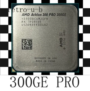 AMD Athlon 300GE PRO 3.4GHz 2Core 35W Socket AM4 CPU Processor - Picture 1 of 1