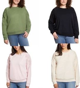 Gloria Vanderbilt Ladies' Pullover with Lace - Picture 1 of 21