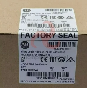 New Allen-Bradley 1764-24BWA SER B MicroLogix1500 24 Point Controller 1764 24BWA - Picture 1 of 4