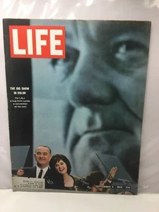 Life - September 4, 1964 LBJ With Lynda At Convention - Picture 1 of 1