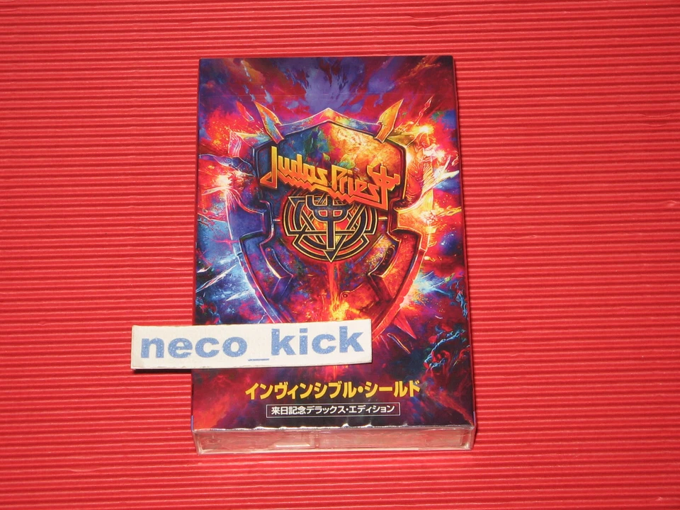 JUDAS PRIEST INVINCIBLE DELUXE EDITION JAPAN CASSETTE MUSIC TAPE 6WT - Image 1 of 2