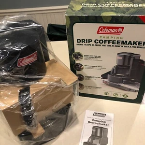 Coleman Camping Drip Coffee Maker 10 Cup #5008-700 See Bonus w/Coffee Brand New - Picture 1 of 7