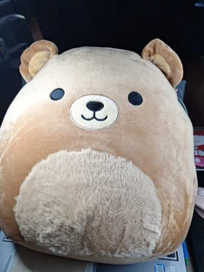 Squishmallow 16" Greta l'Orso RARO PELUCHE PANCIA SFOCATA SAN VALENTINO NUOVO PL4 - Foto 1 di 8