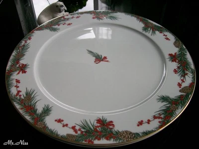 Rosenthal AIDA Yule  Christmas 2 x Platzteller 33 cm ***1 A NEUWARE*** - Bild 1 von 4