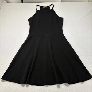 Olivia Rae Women’s Medium Cocktail Mini Dress Halter Neck Sleeveless Black - Picture 1 of 12