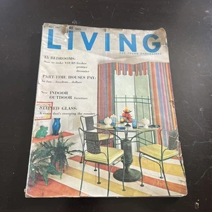 NOVEMBER 1954 LIVING FOR YOUNG HOMEMAKERS home magazine - Mid Century Modern MCM - Picture 1 of 24