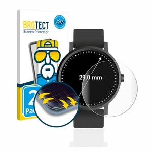 Full-Cover pour Circulaire Displays (ø: 29 mm) Protection Ecran Film Protecteur - Photo 1/8