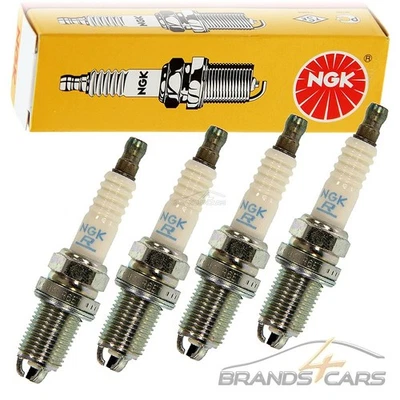 4x NGK ZÜNDKERZE ZÜNDKERZEN FÜR SEAT IBIZA 2 6K 3 6K 4 6L BJ 93-09 - Bild 1 von 4