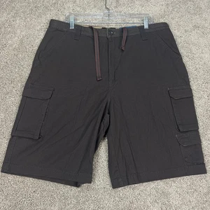 Pantalones Cortos Carga RW Rugged Wear Para Hombre Talla 38 Marrón Mezcla de Algodón NUEVO - Imagen 1 de 7