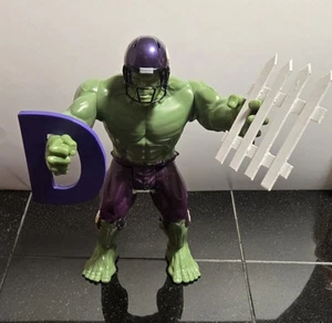 Minnesota Vikings Custom 12" Hulk D Fence Figur mit Tasche Pro Helm - Bild 1 von 5