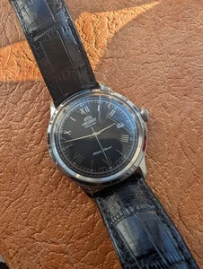 Orient Bambino 2nd Generation V2 Black Automatic Watch 40mm TAC0000AB0 - Picture 1 of 5