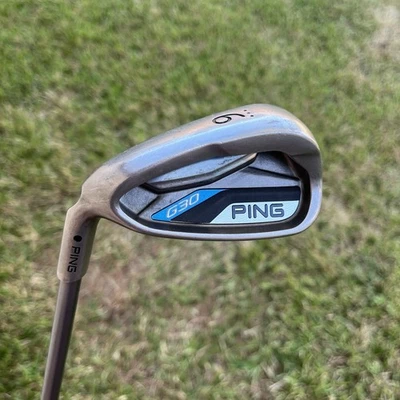 Ping G30 Black Dot Single 9 Iron Stiff Flex Graphite Shaft LH - Image 1 of 4