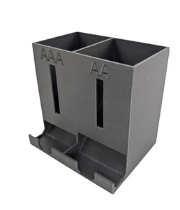 AA AAA Batterie Aufbewahrungshalter - Freistehender Heimhandwerk Zubehör Organizer - Bild 1 von 10