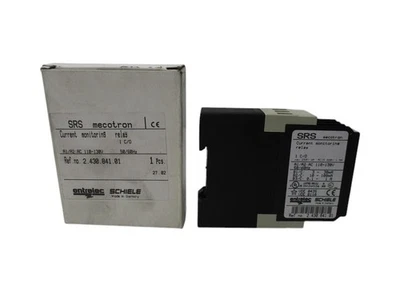 RELÉ MONITORIZACIÓN CORRIENTE SCHIELE 2.430.841.01 250V 4A NSMP Foto 1 de 4