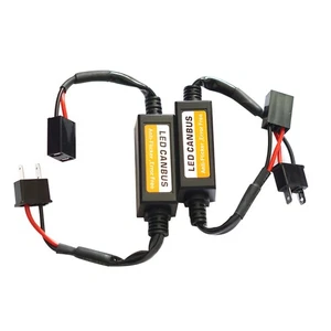 2x H7 Headlight Canbus LED Decoder HID Anti-Flickering Load Resistor Canceller M - Picture 1 of 7