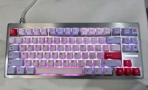 Wooting 80HE Gaming Keyboard Ansi, Zinc Alloy, (silver) - Picture 1 of 4