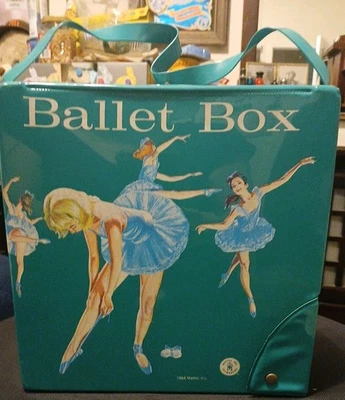 Matel 1966 Turquoise Balet Case - Image 1 of 4