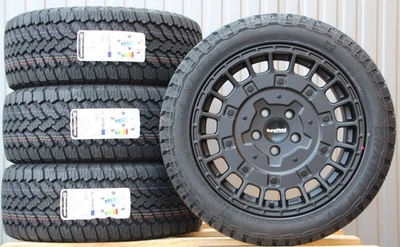 VW Bus T5 T6 T6.1 Räder Alufelgen Supermetal Rig schwarz General Off Road Reifen - Bild 1 von 4