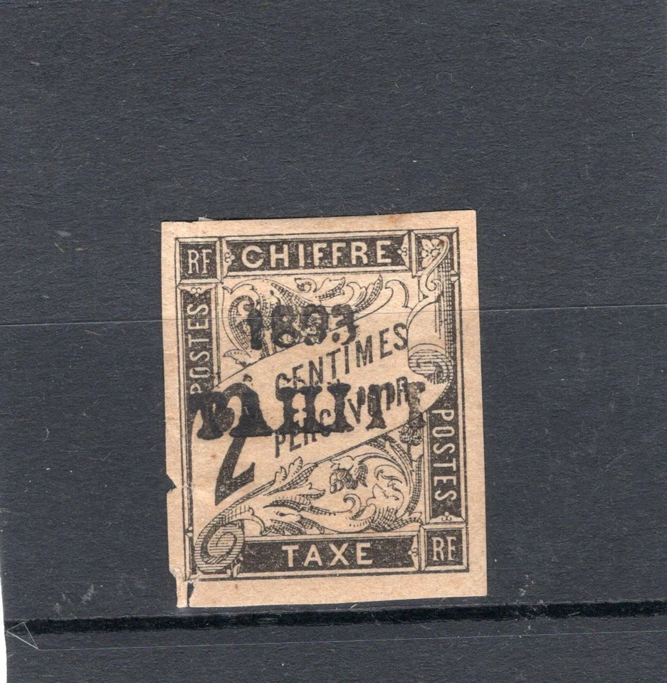 FRANCE TAHITI, YV # TAXE 2, MH - Image 1 of 1