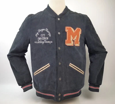 Chevignon Herren Wildleder Jacke Sky League Gr. XL schwarz - Bild 1 von 4