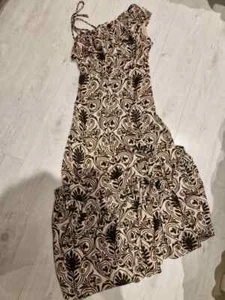 Ladies Mint Velvet One Shoulder Maxi Dress Size S Hardly Worn - Picture 1 of 8