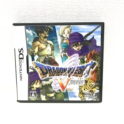 Dragon Quest V 5 Nintendo DS Hand of the Heavenly Bride Japanese Version - Image 1 of 4