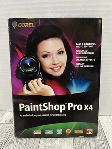 Corel Paintshop Pro X4 Photo Editing Software - Picture 1 of 3