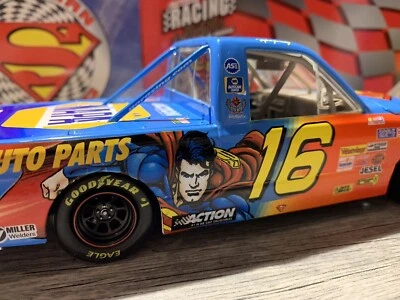 1999 Ron Hornaday #16 "SUPERMAN" Chevy Race Truck 1/24 Action Bank  1 of 3500 - Image 1 of 4