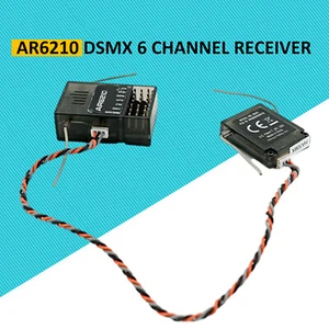 AR6210 DSMX 6 Channel Receiver RX Support DSM2 for Transmitter TX RC US cpu6 - Picture 1 of 7
