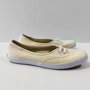 Keds The Mini Dot Canvas Slip On Shoes Beige Tan, Size US 9 Eur 40 - Picture 1 of 9
