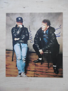 Pet Shop Jungenband signiert 7x8 Zoll Magazin-Bild Autogramme