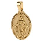 Catholic Medal Gold Color Metal Material Detail Design Jesus Accessory Part Esp