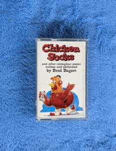 BROD BAGERT Chicken Socks And Other Outrageous Poems Cassette 1994 Children's  - Picture 1 of 4