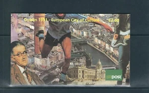 Ireland SC # 830a-831 Dublin 1991, European City Of Culture . Booklet.  MNH - Picture 1 of 1