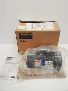 ¡NUEVO STOCK ANTIGUO! DAYTON 1/6HP 1725 RPM TAPA ARRANQUE MOTOR INDUSTRIAL 1K057BA - Imagen 1 de 3