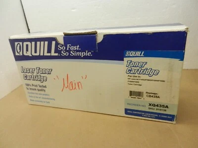 Cartucho de toner laser CB435A para HP LaserJet (QUILL # Xq435A - Imagem 1 de 2