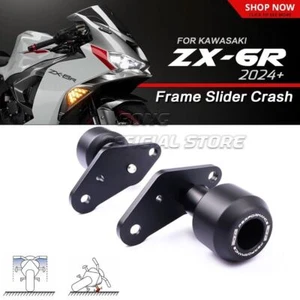 FOR ZX6R Frame Slider Crash Protector For NINJA ZX-6R 636 Crash Protection 2024 - Picture 1 of 8